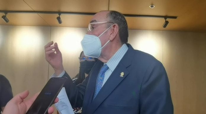Rodrigo Arias tras reunión secreta con ministras y jefaturas de fracción: “No ha sido nada especial”