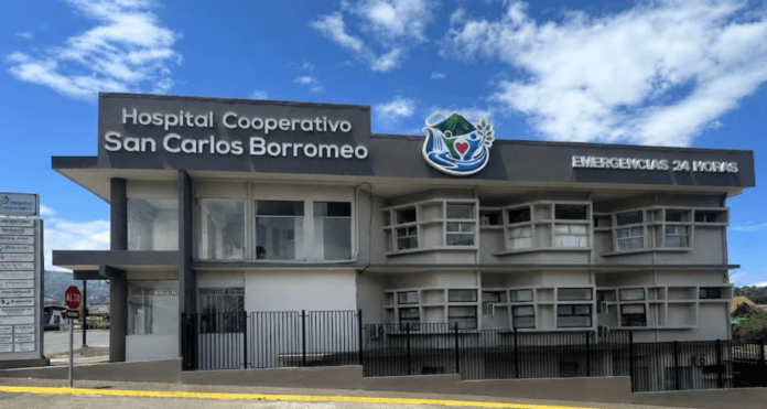 PIE DE FOTO_ Las instalaciones del Hospital Cooperativo están ubicadas en barrio El Carmen, Ciudad Quesada