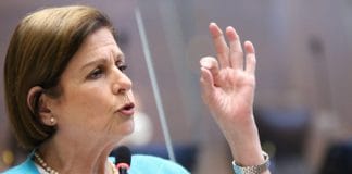 Pilar Cisneros arremete contra el Frente Amplio y pide que dejen de engañar sobre Crucitas