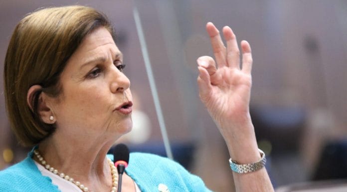 Pilar Cisneros arremete contra el Frente Amplio y pide que dejen de engañar sobre Crucitas