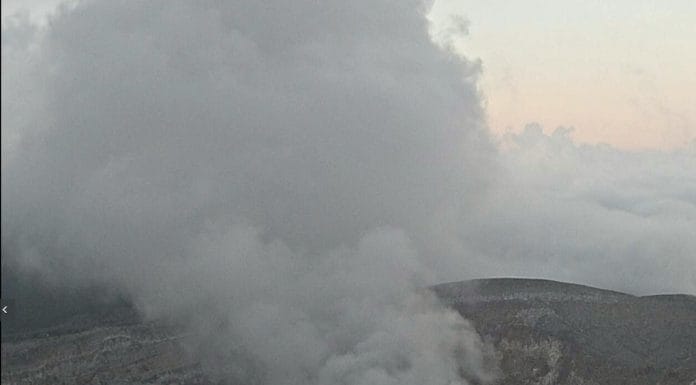 CNE emite alerta verde para el Volcán Poás