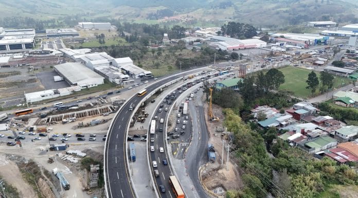 Paso Elevado en La Lima de Cartago ya está en funcionamiento