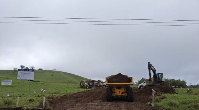 Tras años y años de promesas, por fin la punta sur de la ruta a San Carlos está en construcción