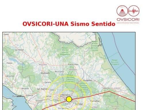 Sismo que sacudió Valle Central dejó seis réplicas más