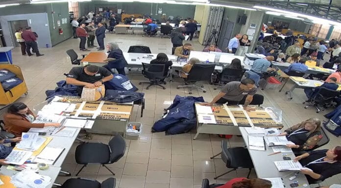 TSE arranca escrutinio manual de votos conteo tula