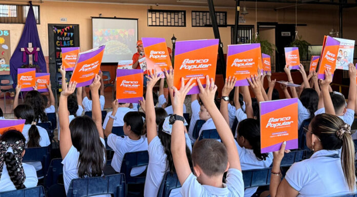 Banco Popular brinda educación financiera a 1500 niños