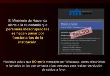 Atención, Ministerio de Hacienda alerta sobre estafa con su imagen